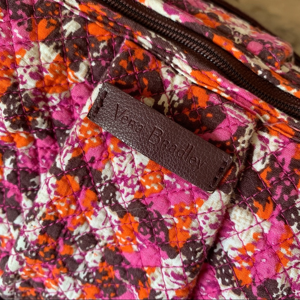 Vera Bradley Houndstooth Tweed Shoulder/Weekender Bag Retired Fall 2017